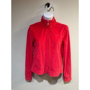 Juicy Couture S Terry Cloth Crop Full Zip Jacket